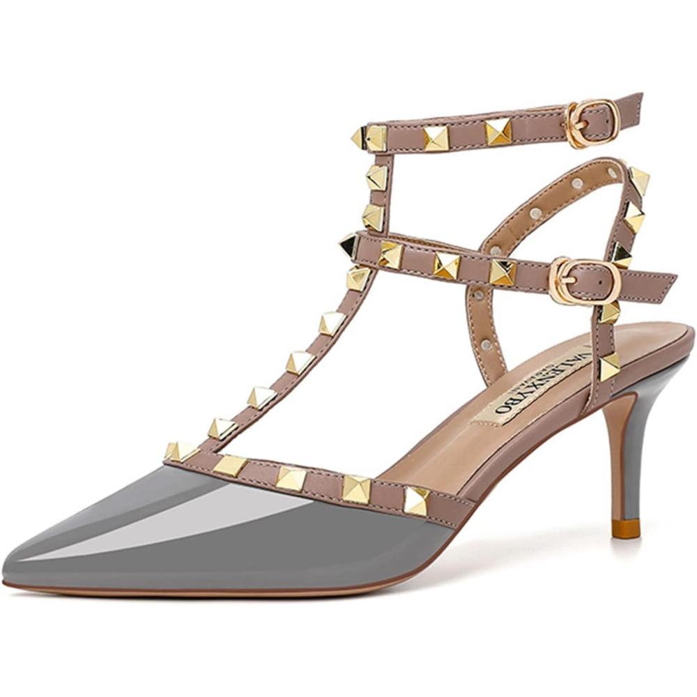 image:imageEscarpins Talons Hauts Bout Pointu pour FemmesBlue Bleu