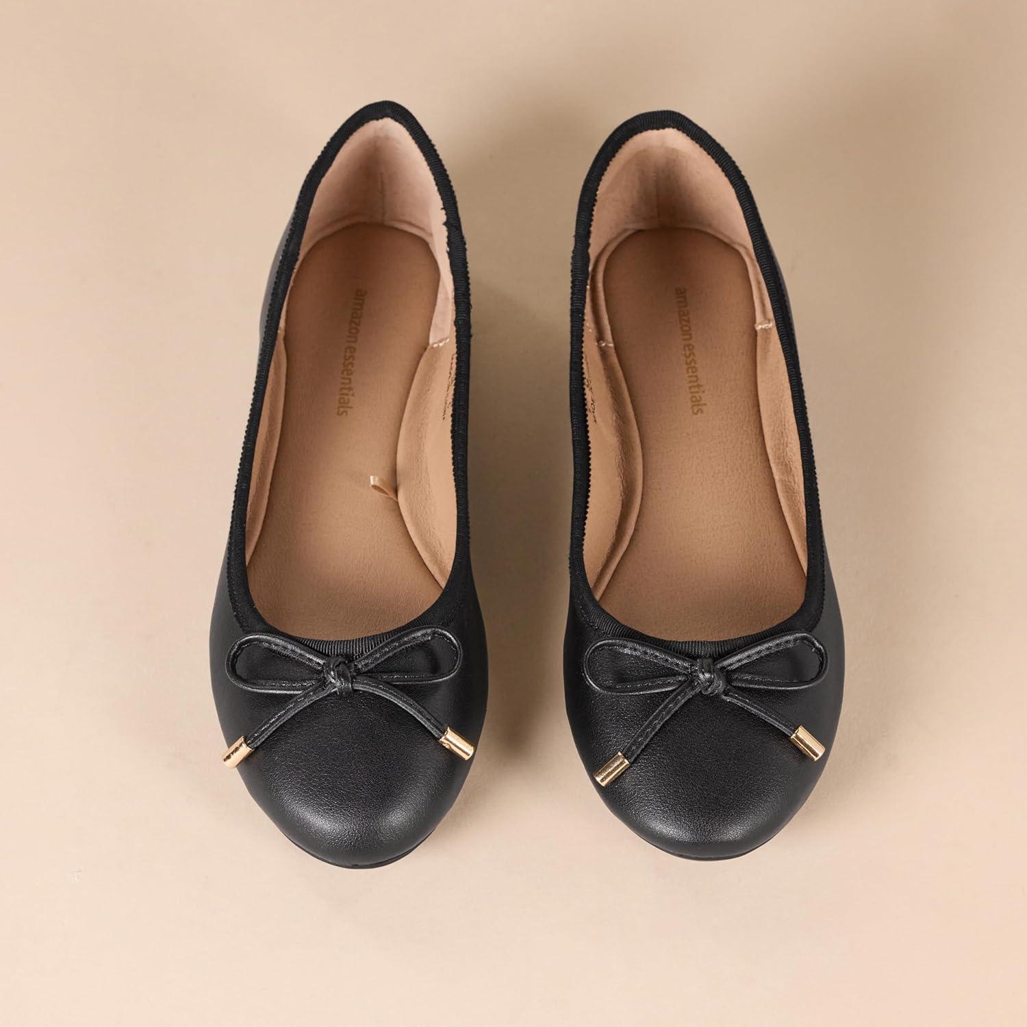 image:imageAmazon Essentials Femme Ballerines BillieNoir