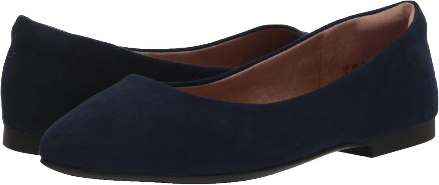 image:imageAmazon Essentials Femme Ballerines Bout PointuBleu Marine