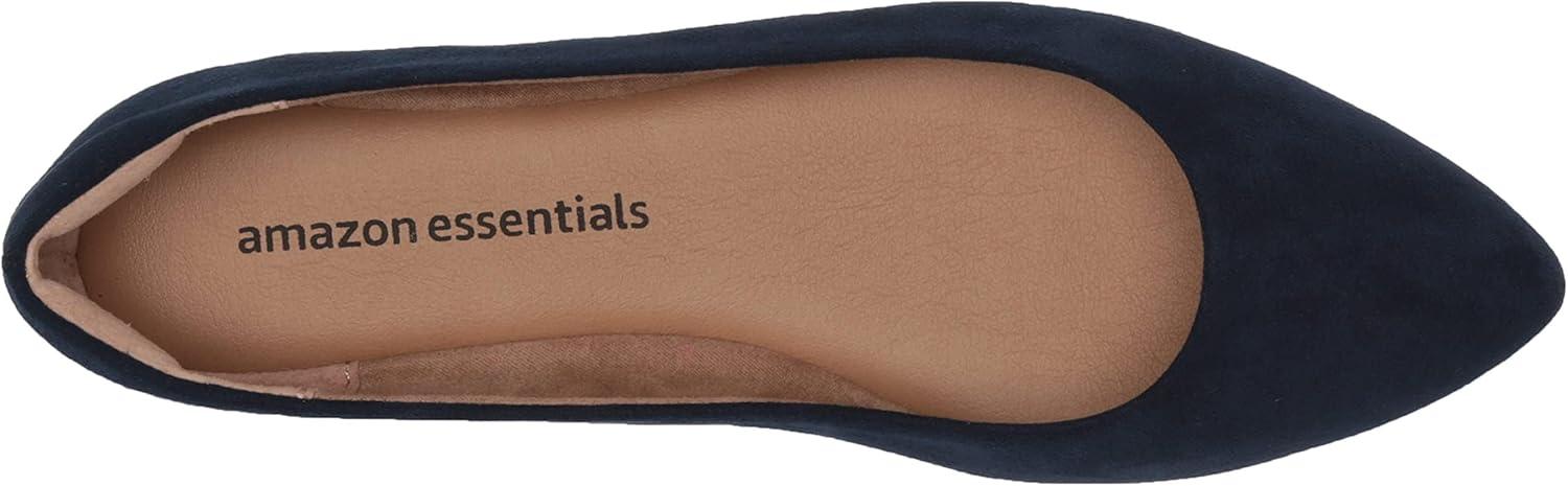 image:imageAmazon Essentials Femme Ballerines Bout PointuBleu Marine