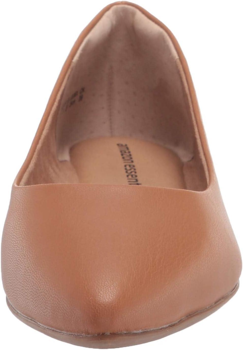 image:imageAmazon Essentials Femme Ballerines Bout PointuChameau