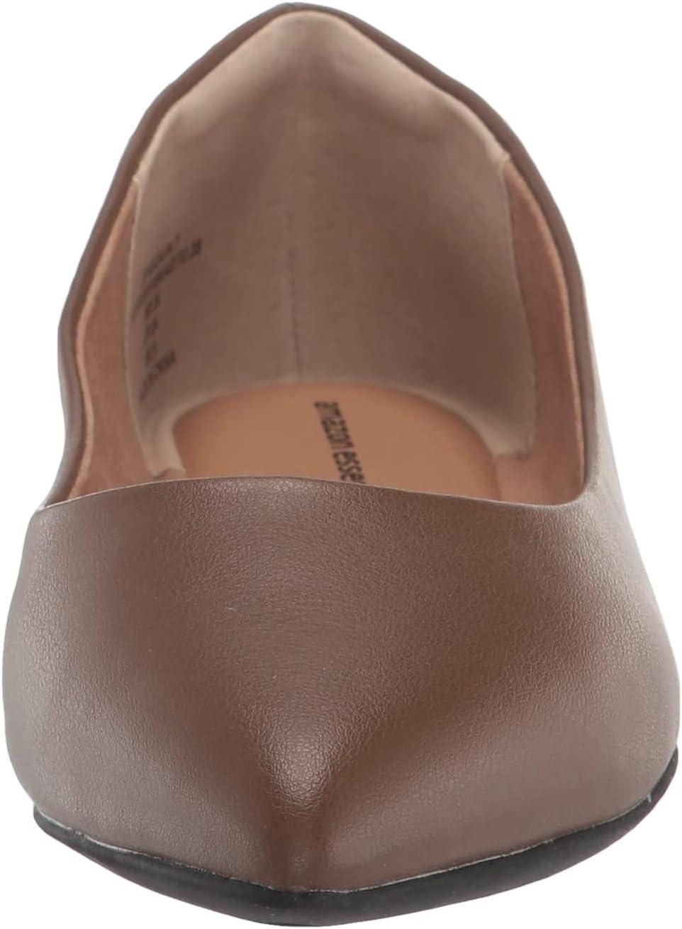 image:imageAmazon Essentials Femme Ballerines Bout PointuChocolat