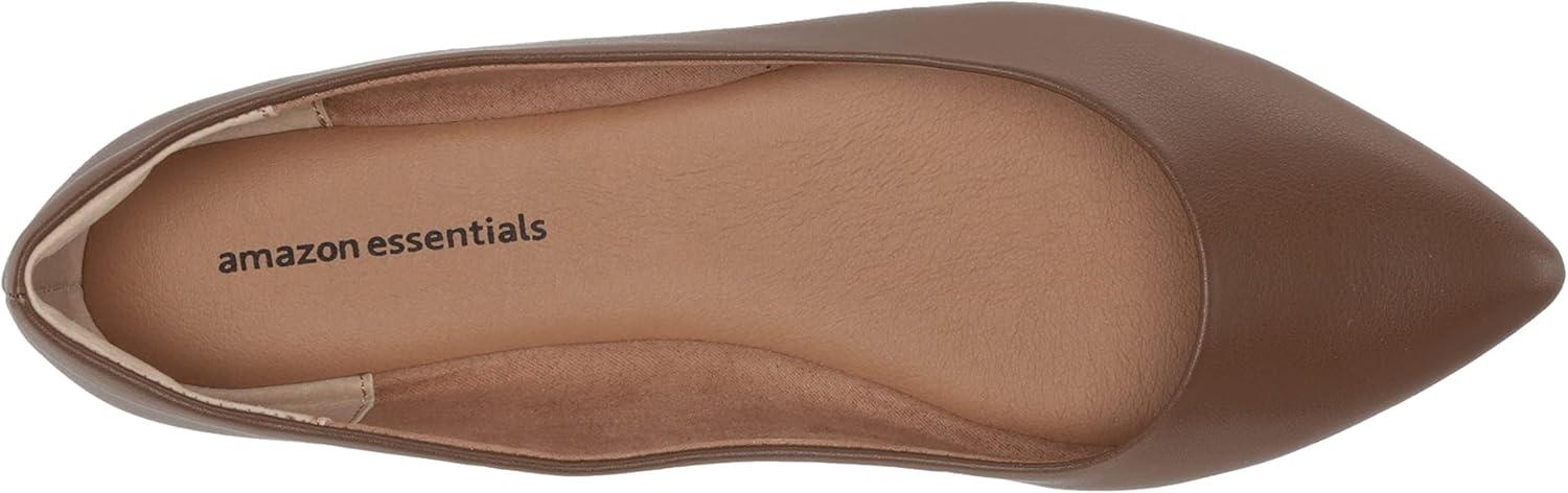 image:imageAmazon Essentials Femme Ballerines Bout PointuChocolat