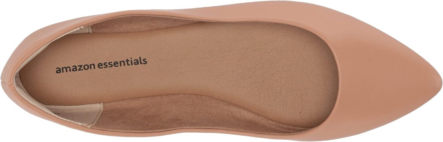 image:imageAmazon Essentials Femme Ballerines Bout PointuFauve Clair