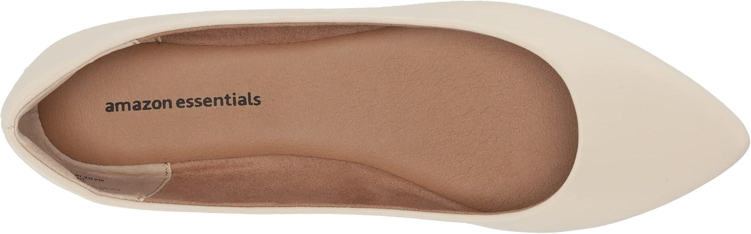 image:imageAmazon Essentials Femme Ballerines Bout PointuIvoire