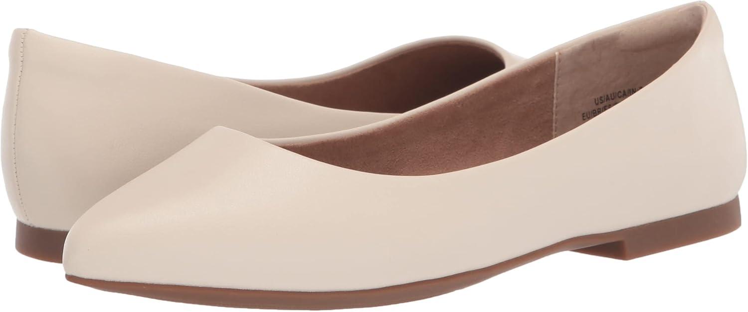 image:imageAmazon Essentials Femme Ballerines Bout PointuIvoire