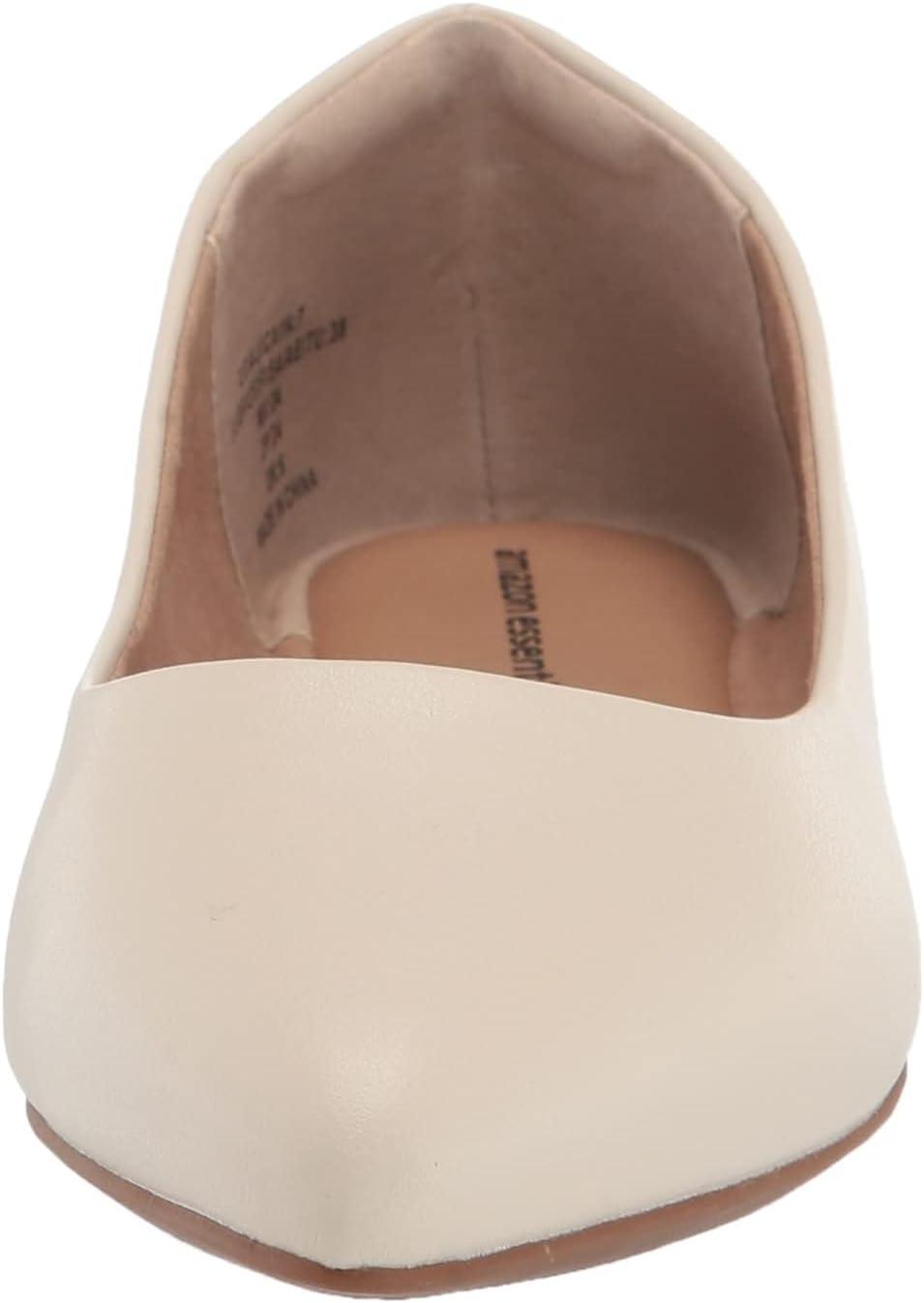 image:imageAmazon Essentials Femme Ballerines Bout PointuIvoire