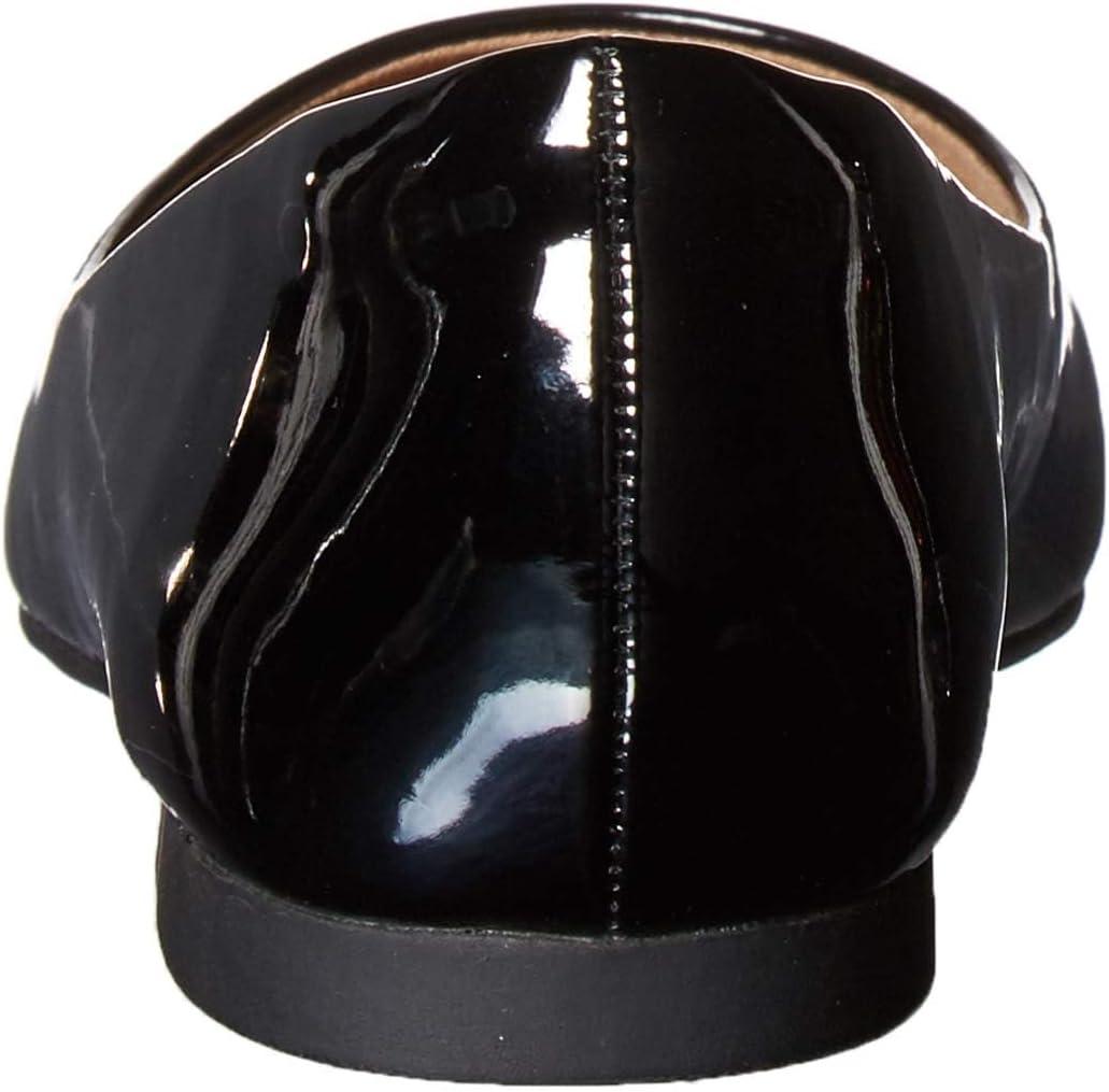 image:imageAmazon Essentials Femme Ballerines Bout PointuNoir Vernis