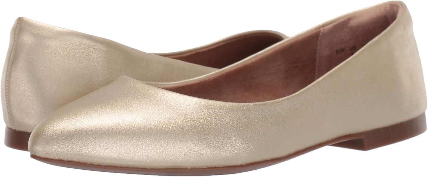 image:imageAmazon Essentials Femme Ballerines Bout PointuOr