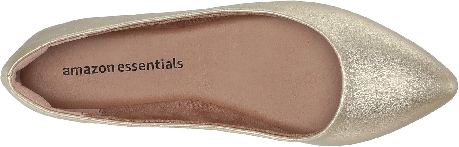 image:imageAmazon Essentials Femme Ballerines Bout PointuOr