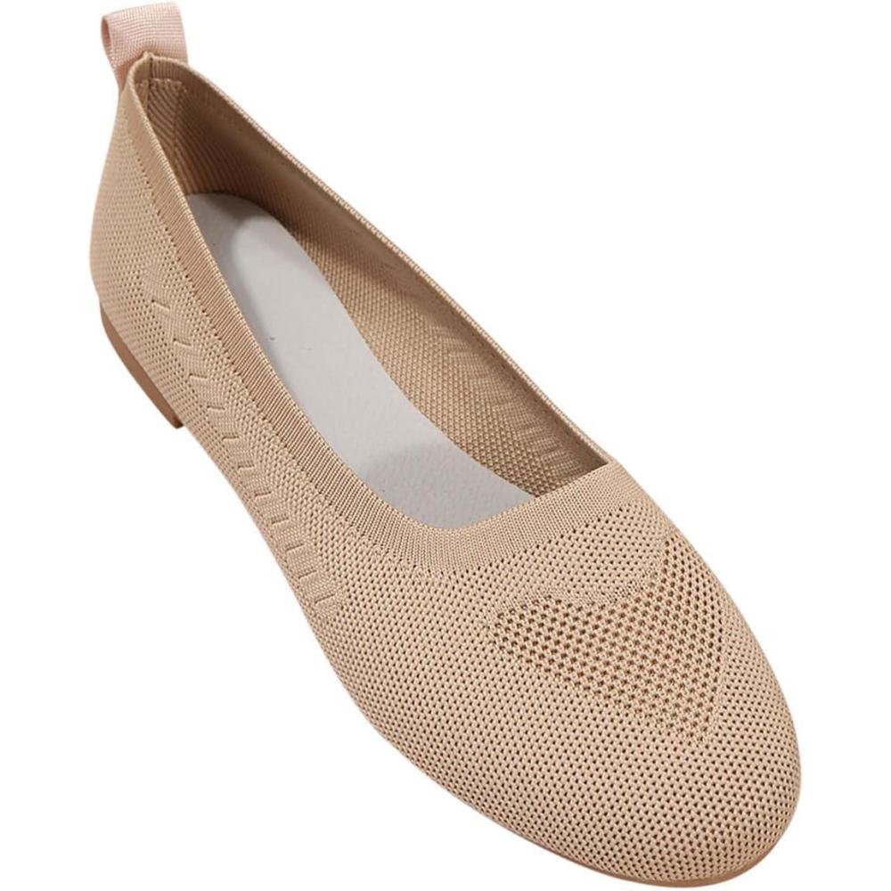 image:image2025 Chaussures Plates Femme Mesh Orthopedique Confortable pour Sport Offre de Printemps Chaussure Femmes Lgres et Confortables Amortissement Accru et Soulagement des Pieds Baskets OrthopDiquesBeige