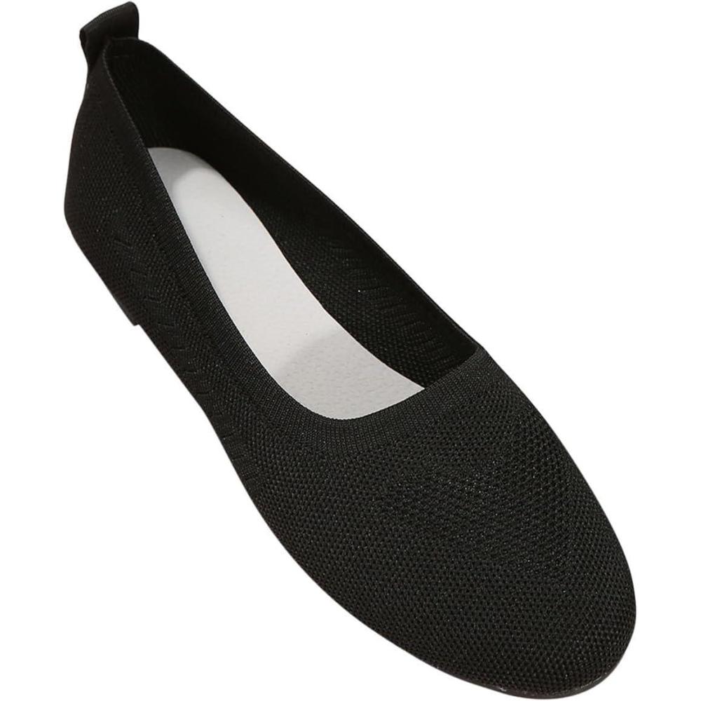 image:image2025 Chaussures Plates Femme Mesh Orthopedique Confortable pour Sport Offre de Printemps Chaussure Femmes Lgres et Confortables Amortissement Accru et Soulagement des Pieds Baskets OrthopDiquesLe Noir