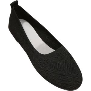 2025 Chaussures Plates Femme Mesh Orthopedique Confortable pour Sport Offre de Printemps Chaussure Femmes Légères et Confortables Amortissement Accru et Soulagement des Pieds Baskets OrthopéDiques(Le Noir)