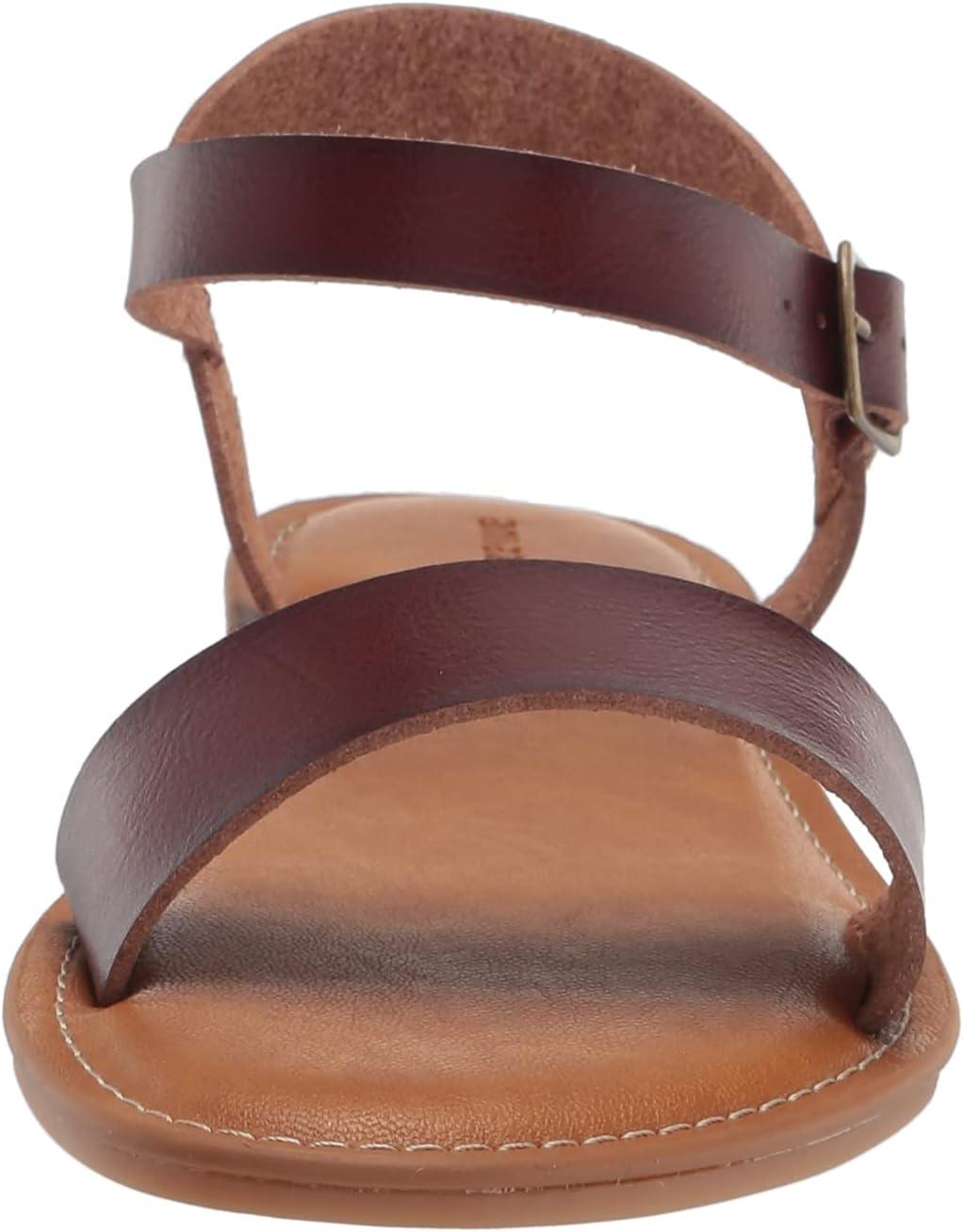 image:imageAmazon Essentials Femme Sandales Double Bride avec BouclesBrun