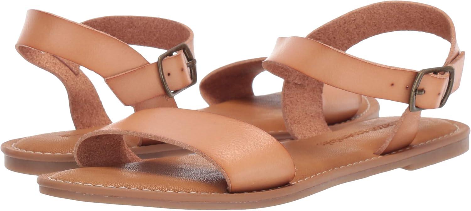 image:imageAmazon Essentials Femme Sandales Double Bride avec BouclesNature