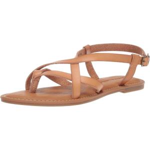 Amazon Essentials Femme Sandales à Lanières Décontractées(Nature)