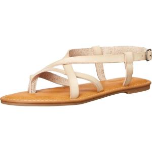 Amazon Essentials Femme Sandales à Lanières Décontractées(Taupe)