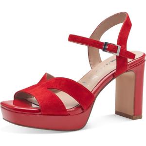Tamaris Sandale à Talon 1-28309-42 Normal Taille: EU(Rouge)