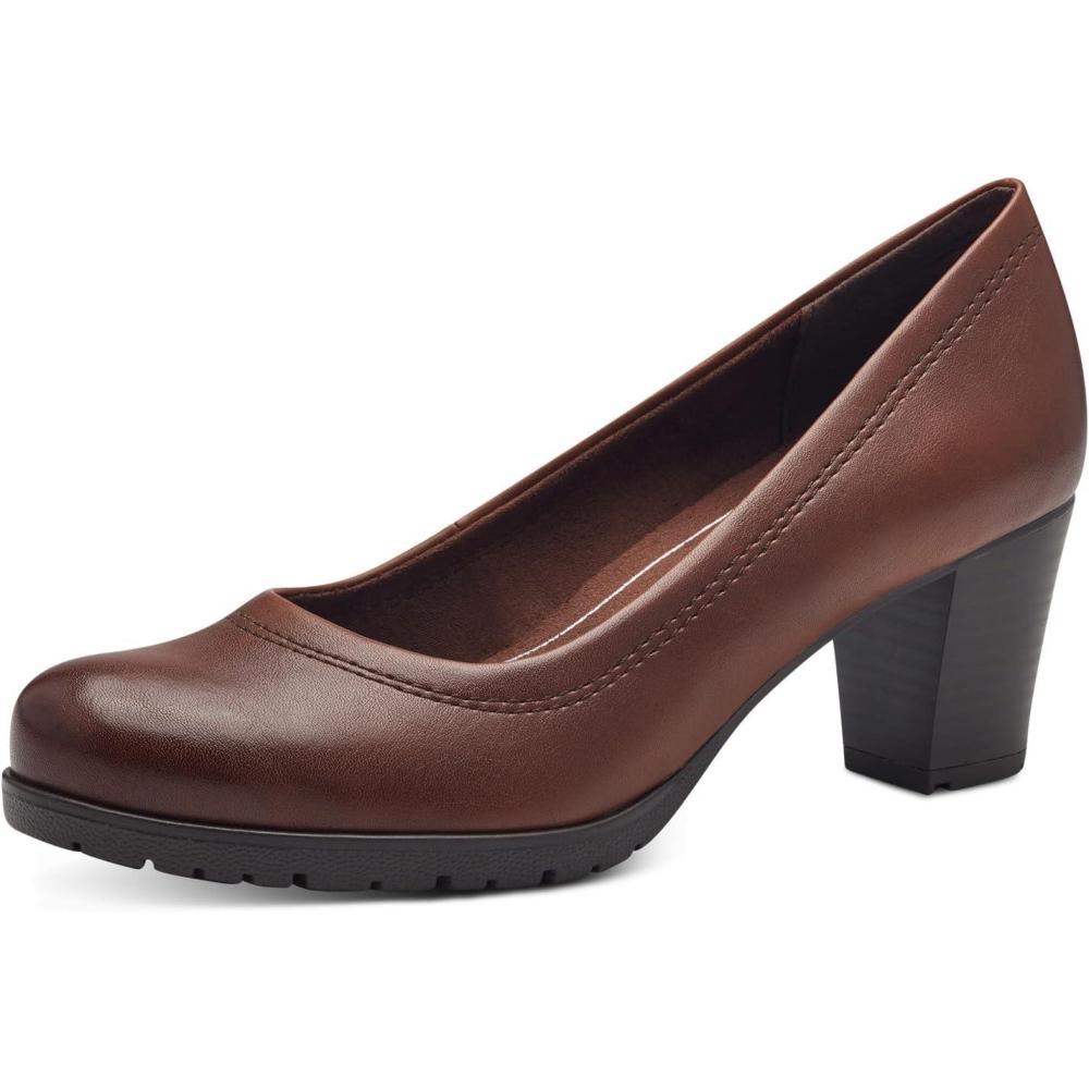 image:imageJana Mary Jane Femme Talon Bloc VeganCognac