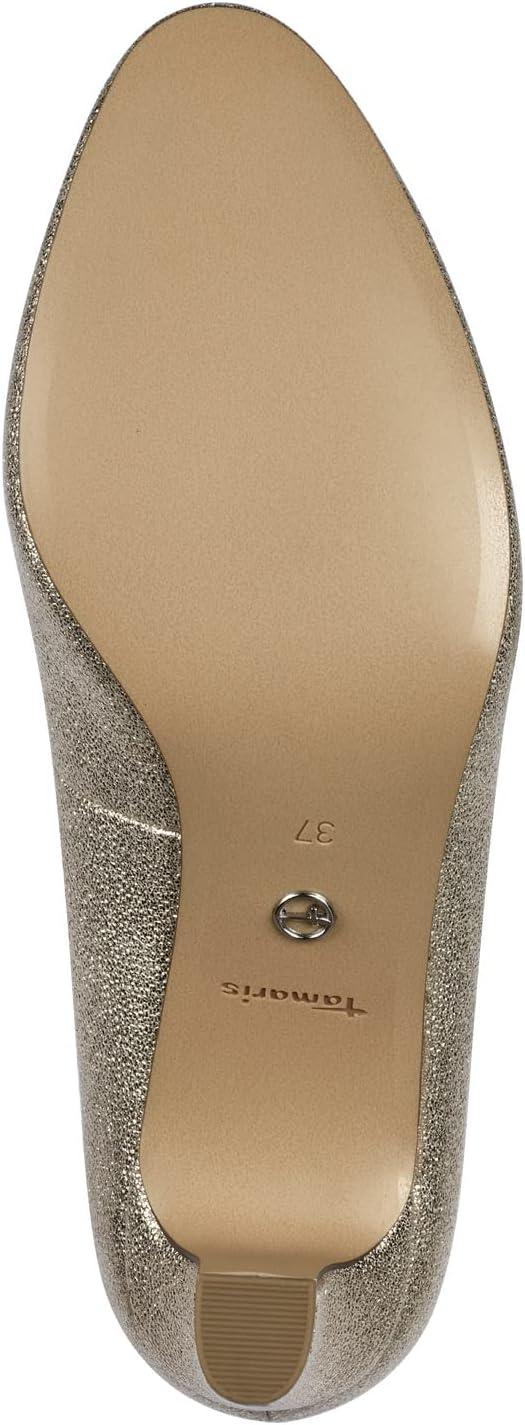 image:imageTamaris Escarpins Vegans FemmeLight Gold Glam 1 22418 20 967