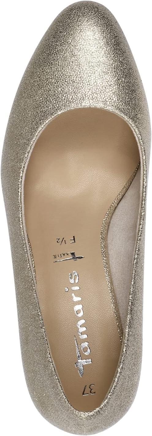 image:imageTamaris Escarpins Vegans FemmeLight Gold Glam 1 22418 20 967