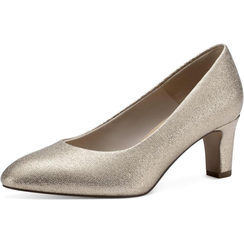 image:imageTamaris Escarpins Vegans FemmeLight Gold Glam 1 22418 20 967