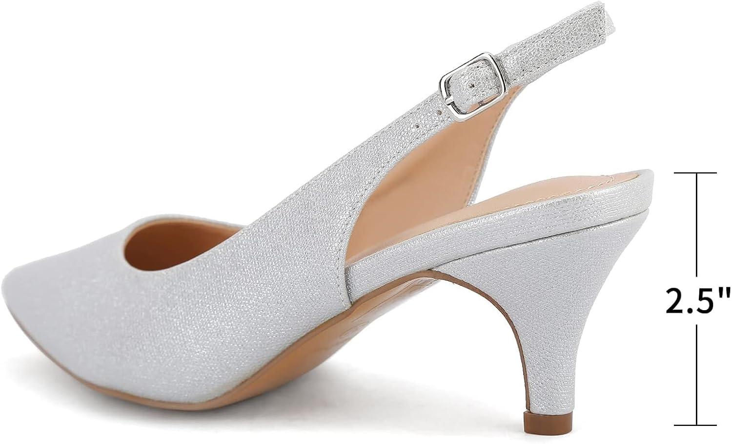 image:imageGreatonu Chaussures Talons Noir Mode Casual BriseLames FemmesArgent