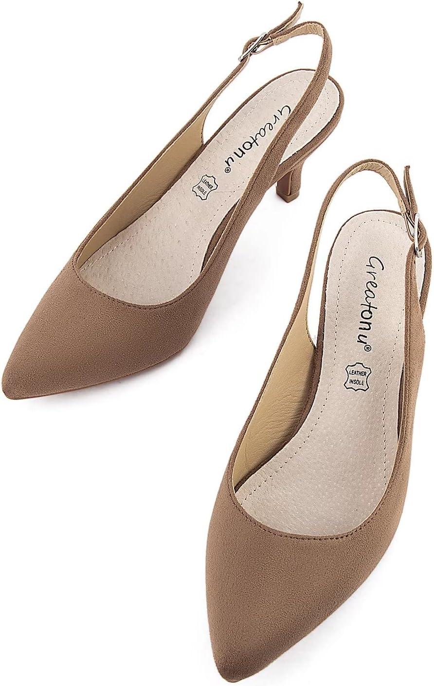 image:imageGreatonu Chaussures Talons Noir Mode Casual BriseLames FemmesTaupe