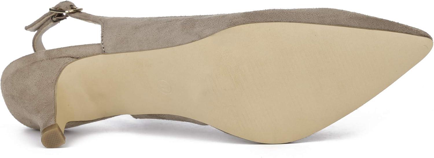image:imageGreatonu Chaussures Talons Noir Mode Casual BriseLames FemmesTaupe