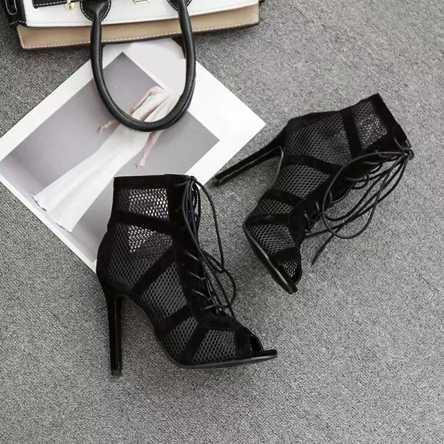 image:imageHeels Dance Shoes Talons Hauts Sexy Femme Sandales Fille lgantes Sandales Talons Hauts Escarpins Bout Ferm Sandales Talons Hauts De Soiree t Chaussures De Danse Latine Femme avec BoucleBleu01