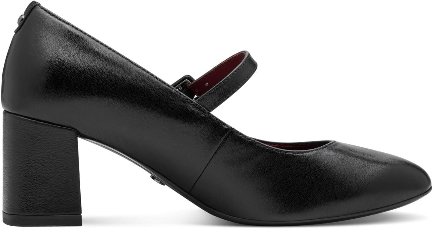 image:imageTamaris Femme Damen Pump with Strap 12246045 EscarpinsCuir Noir