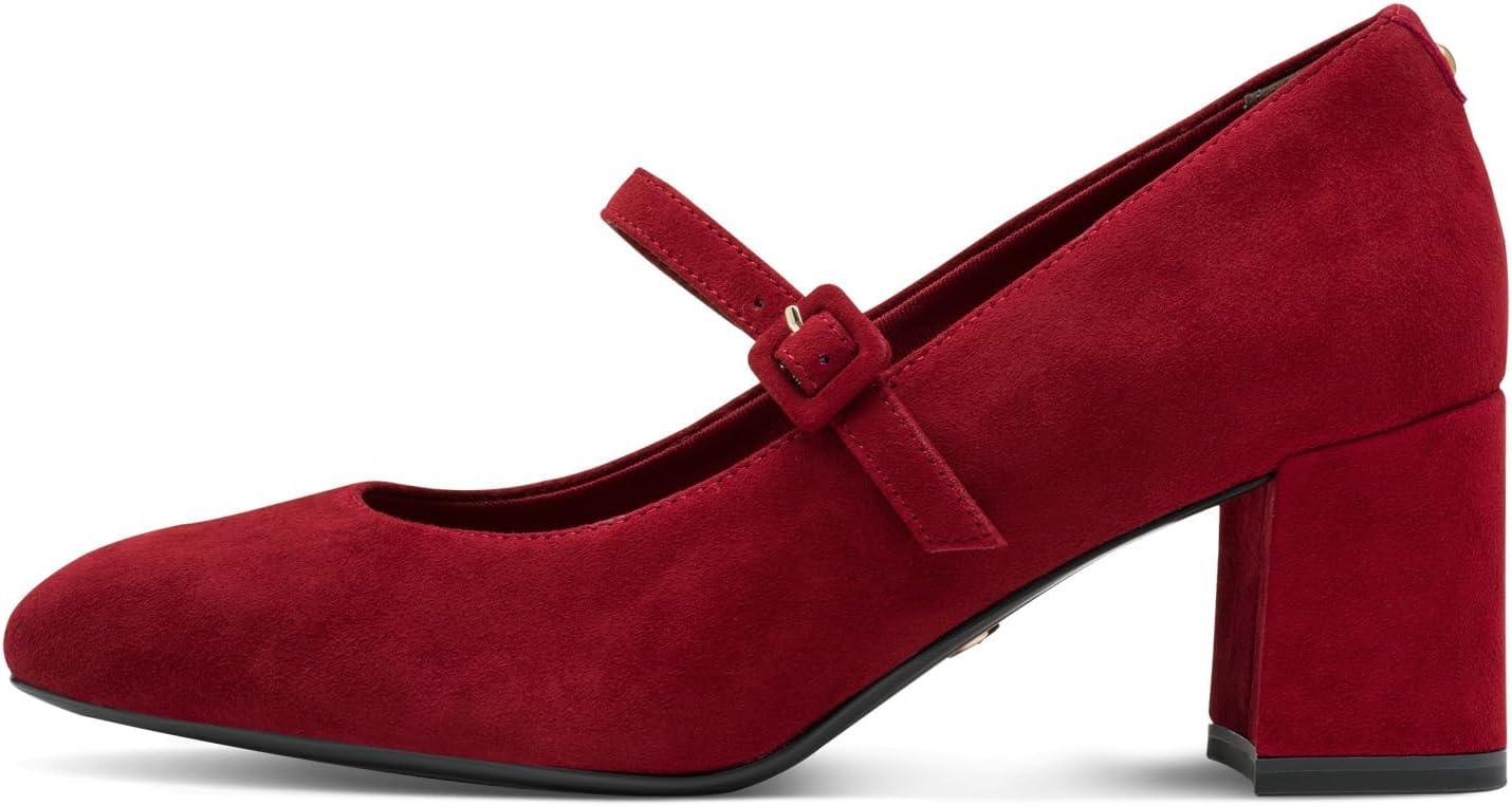 image:imageTamaris Femme Damen Pump with Strap 12246045 EscarpinsMerlot