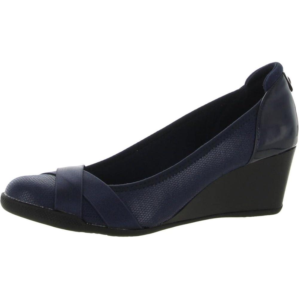image:imageAnne Klein Timeout Wedge EscarpinsFemmeBleu Marine