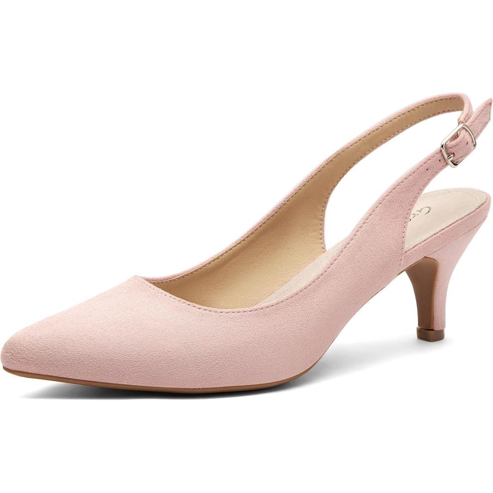 image:imageGreatonu Chaussures Talons Noir Mode Casual BriseLames FemmesRose