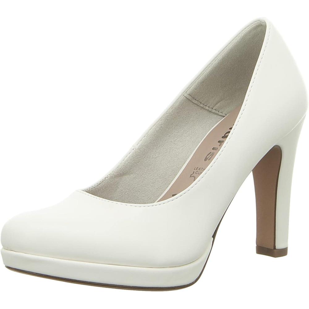 image:imageTamaris Escarpins Vegans FemmeBlanc White Matt 140