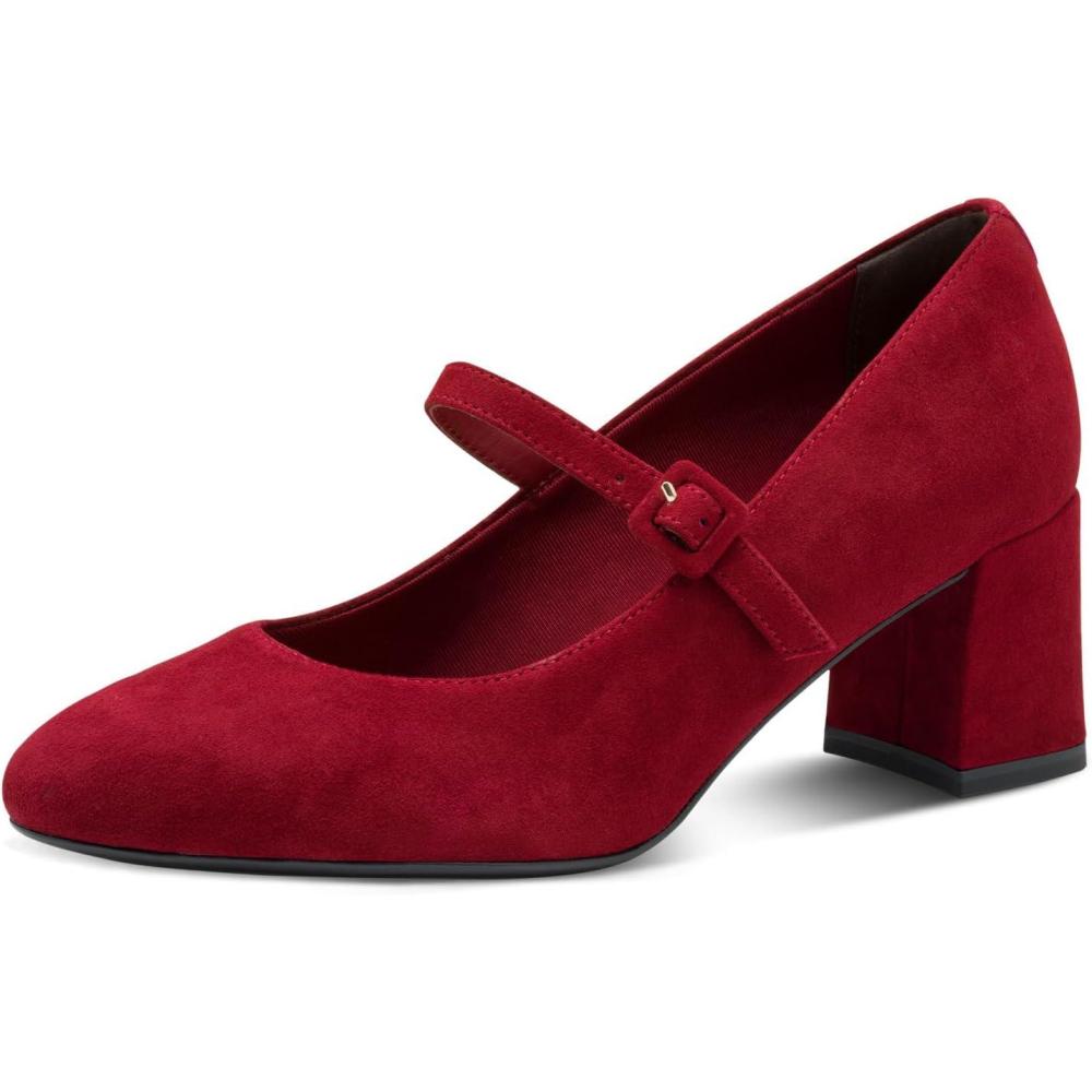 image:imageTamaris Femme Damen Pump with Strap 12246045 EscarpinsMerlot