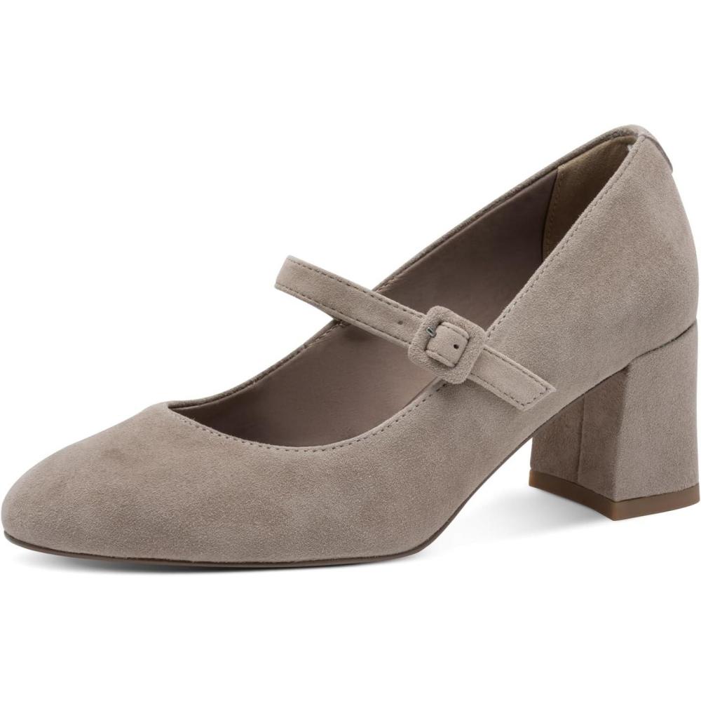image:imageTamaris Femme Damen Pump with Strap 12246045 EscarpinsTaupe