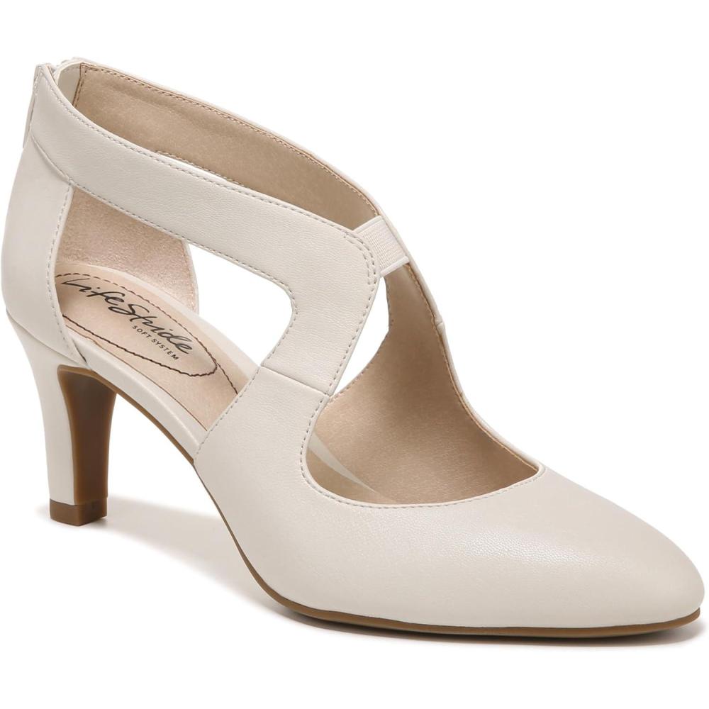 image:imageLifeStride G0661s2 EscarpinsFemmeBlanc Cass