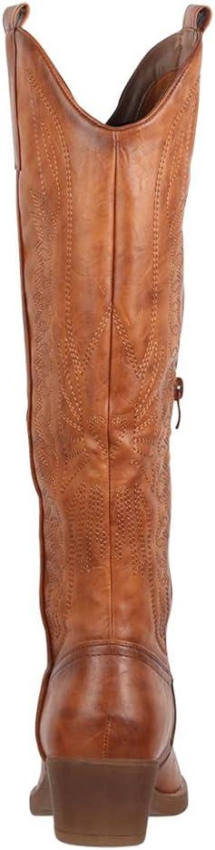 image:imageElara Bottes de Cowboy Femme ChunkyrayanCamel Nantes