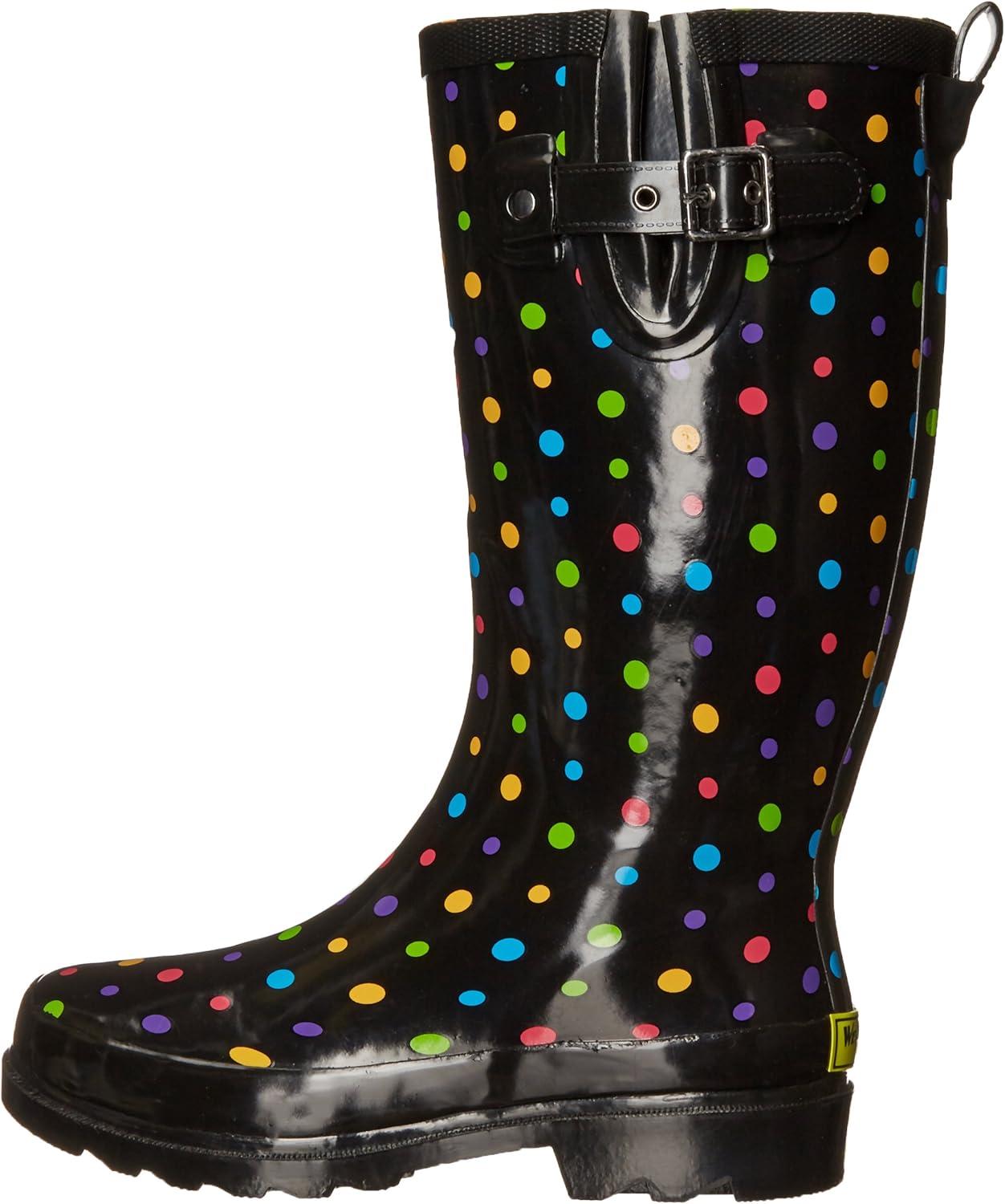 image:imageWestern Chief Bottes de pluie hautes impermables pour femme Ditsy Dots 38 EU