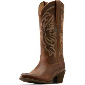 ARIAT Femme Heritage J Toe Stretchfit Western Boot Botte(Sassy Brown)