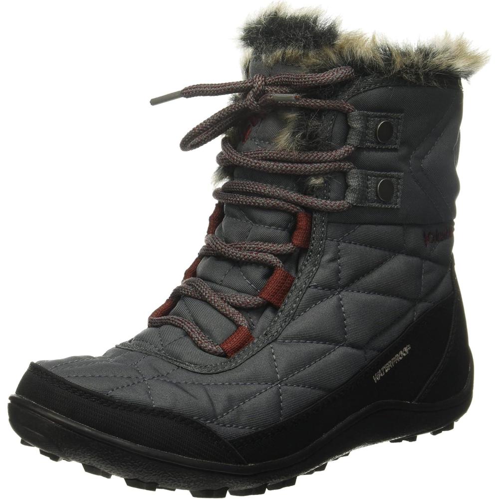 image:imageColumbia Minx Mid II OmniHeat Chaussures Multisport Outdoor Femme Noir 010 41 EU 8 UKGraphite Deep Rust