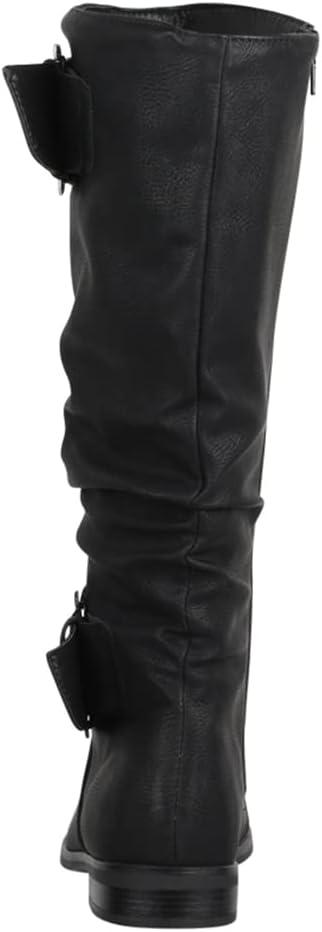 image:imageElara Bottines Femme Bottes Glissire ChunkyrayanNoir London