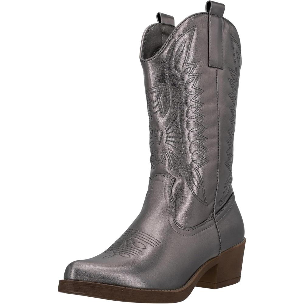 image:imageElara Bottes Femmes de Cowboy Motard ChunkyrayanGun Paris