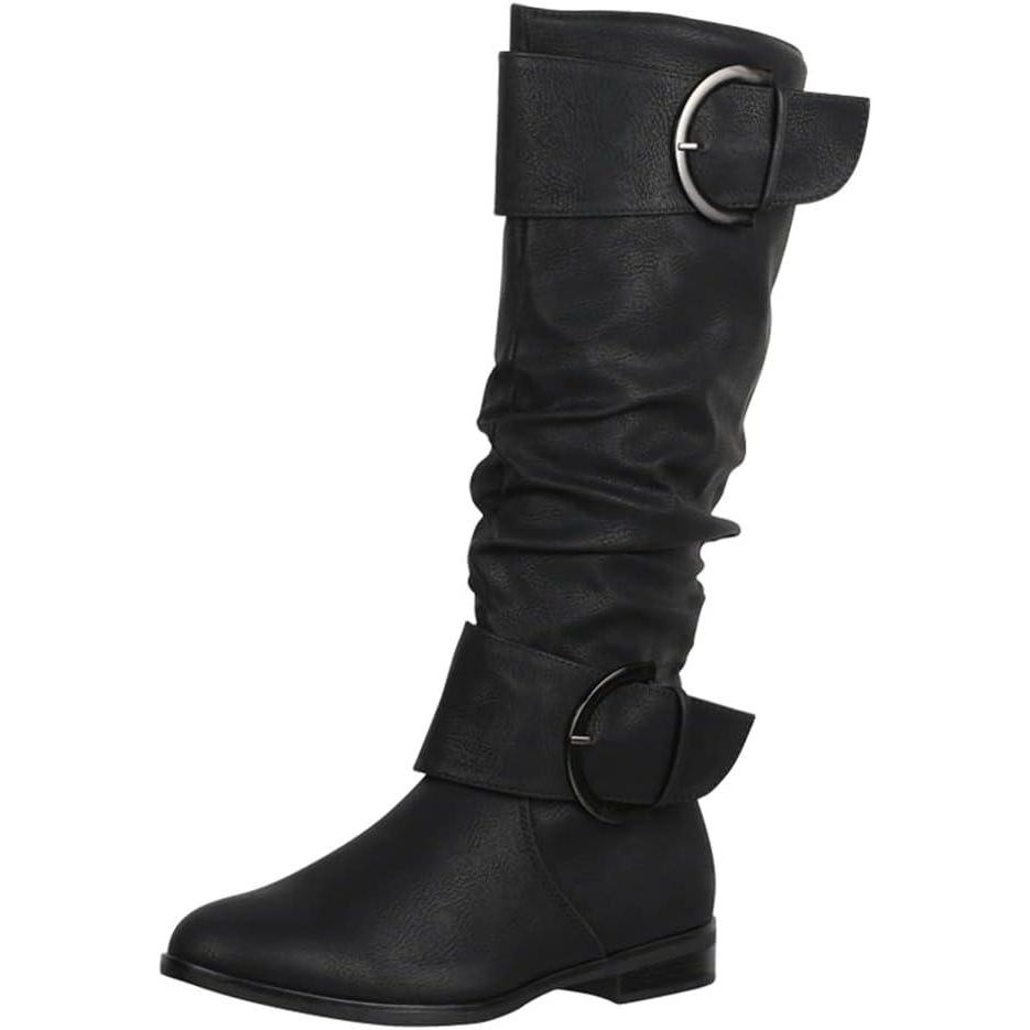image:imageElara Bottines Femme Bottes Glissire ChunkyrayanNoir London