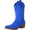 Bleu Suede