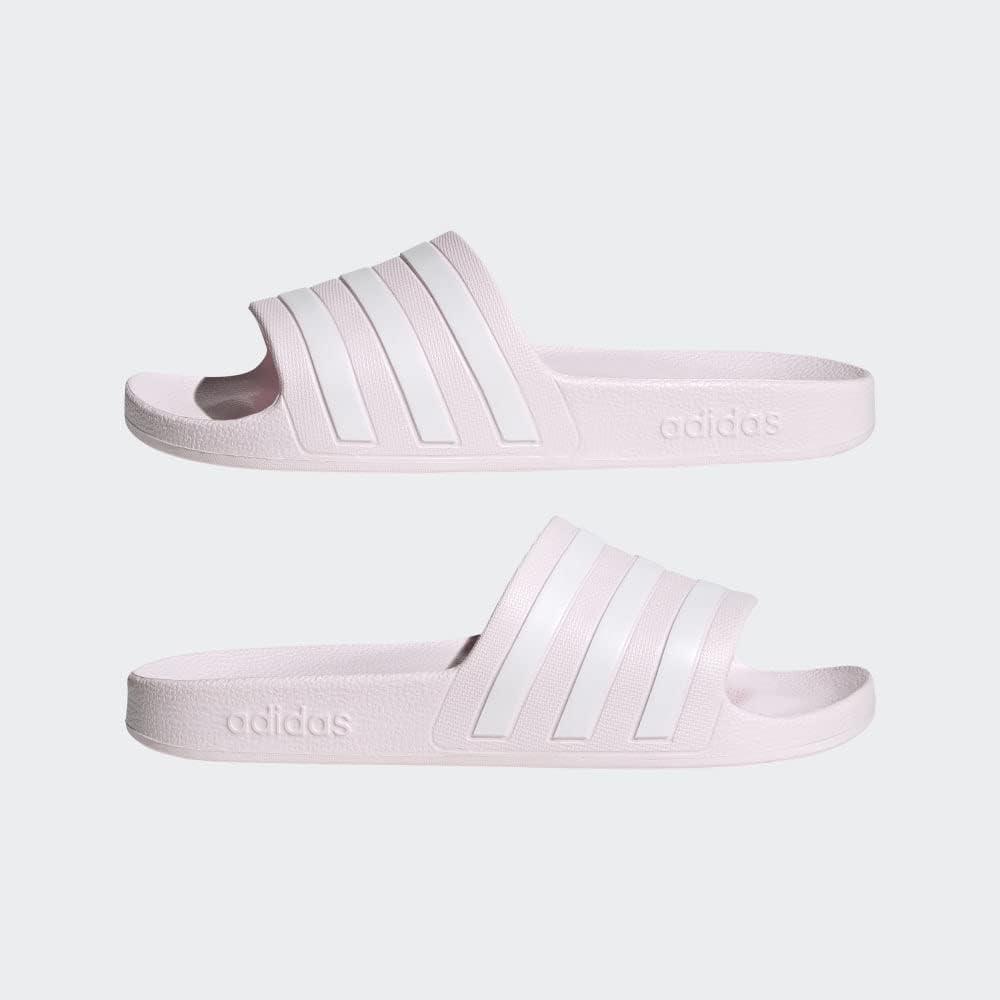 image:imageadidas Femme Adilette Aqua SlidesAlmost Pink White Almost Pink