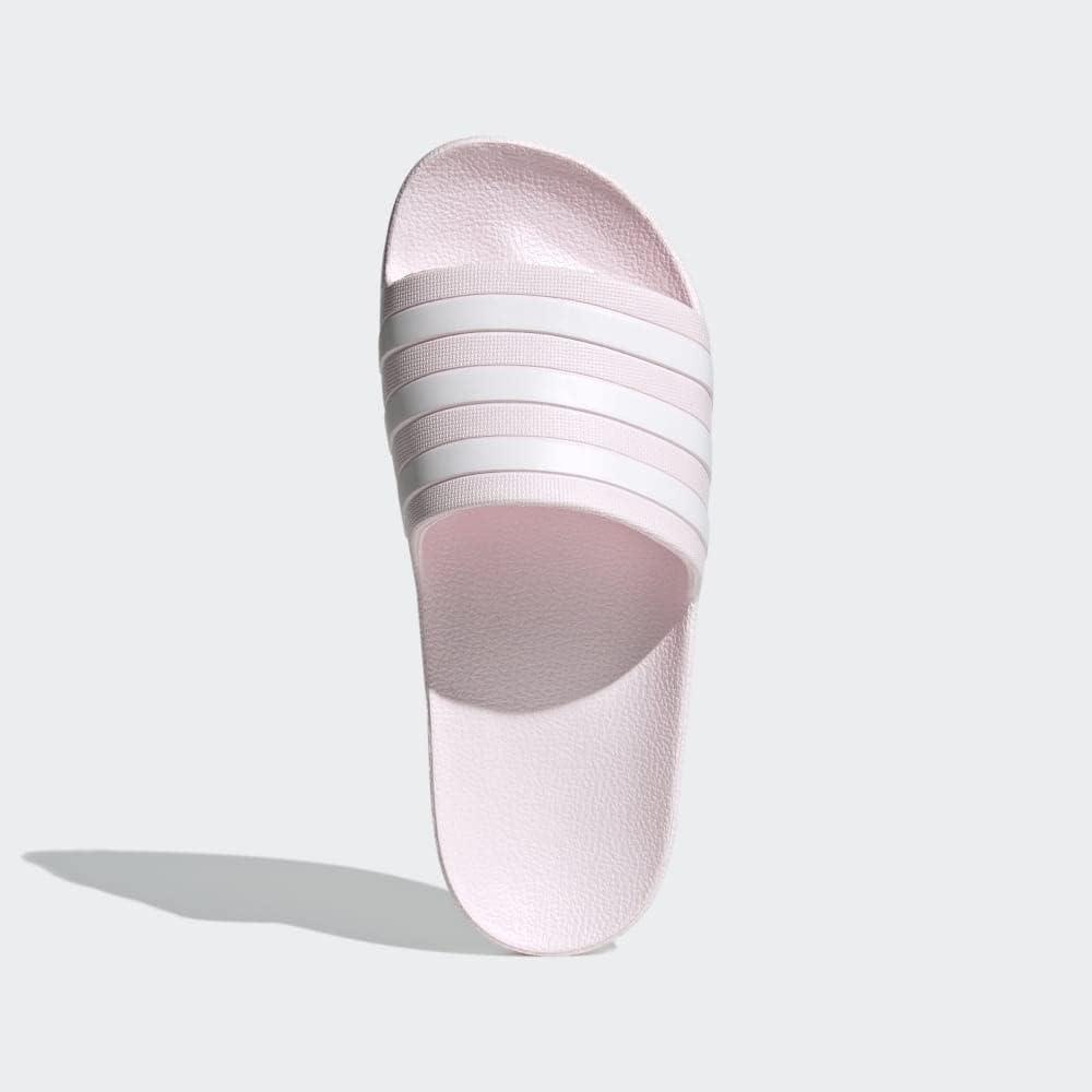 image:imageadidas Femme Adilette Aqua SlidesAlmost Pink White Almost Pink