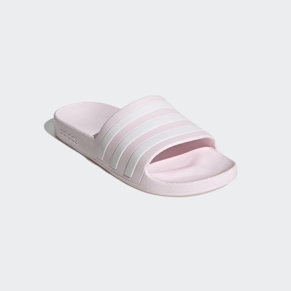 image:imageadidas Femme Adilette Aqua SlidesAlmost Pink White Almost Pink