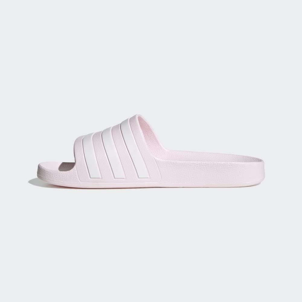 image:imageadidas Femme Adilette Aqua SlidesAlmost Pink White Almost Pink